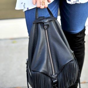 Rebecca Minkoff Julian Backpack w/fringe